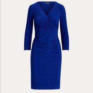 Polo by Ralph Lauren Royal Blue Wrap Dress